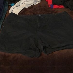 Black shorts